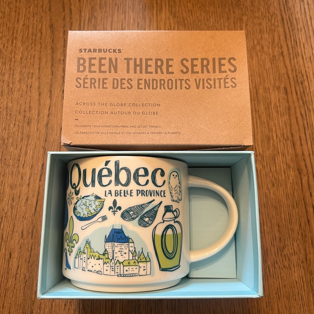 NWOT Starbucks Been There Series Cup- Quebec